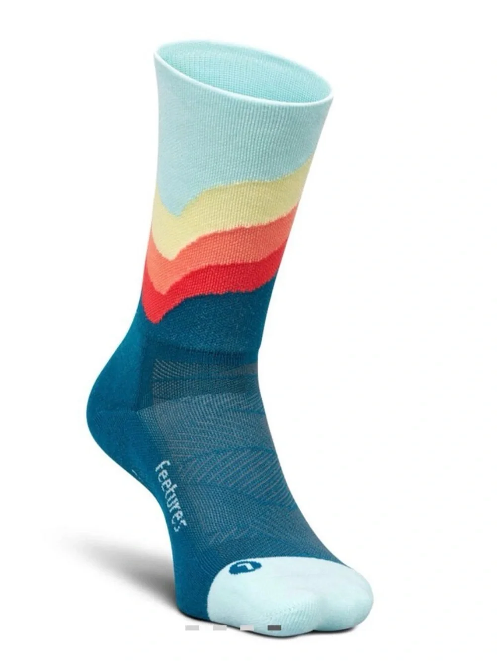 Features elite blue mini crew socks new sz L men 9-12 women 10-13 sports support